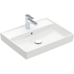 Villeroy & Boch Collaro wastafel 60x47cm met overloop 1 kraangat wit SW358307