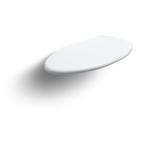 Clou Cliff planchet 21x11.2x4cm keramiek Wit hoogglans SW62362