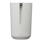 Tiger Tess Reserverolhouder met deksel vrijstaand Wit Lichtgrijs SW877641