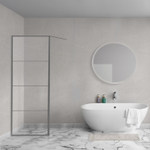 Aqua Vista Triple 70x200 cm, incl. wandbeugel Gun Metal Light SW969964