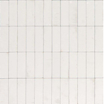 Ragno Gleeze wandtegel - 5x15cm - 10mm - Bianco SW670047