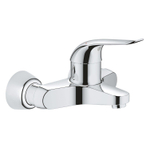 GROHE Euroeco wandkraan met koppelingen chroom 0442211