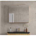 Adema Holz Spiegelkast - 80x70cm - eiken SW773979