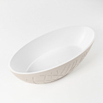 MONDIAZ HOLM Vrijstaand bad - 180x85cm - linen/talc SW491612