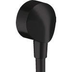 Hansgrohe Fixfit slangaansluitknie mat zwart SW451565