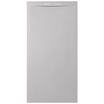 Zenon Essenza West Douchebak - 160x70cm - antislip - antibacterieel - mineraalmarmer - rechthoek - Ego wit SW1224280