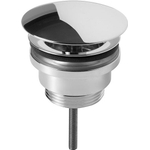 Villeroy & Boch afvoerplug niet afsluitbaar chroom SW68888