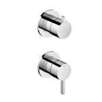 Hotbath Ace Afbouwdeel - mengkraan - 2-weg omstel - Chroom SW1117680