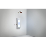 Sunshower Round Small Plus infrarood en UV licht opbouw incl. wandbeugel 95x33x12cm inclusief 5 jaar garantie White SW773836