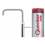 Quooker NL Fusion square kokendwaterkraan opbouw uitloop draaibaar met Combi+ reservoir Chroom SW299684