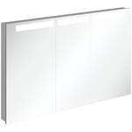 Villeroy & Boch My View In inbouw spiegelkast met LED verlichting 3 voudig dimbaar met 3 deuren 120.1x74.7x10.7cm SW60432