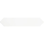 Cifre Ceramica wandtegel - 6.5x33.2cm - 8mm - Zeshoek - Wit glans SW359722