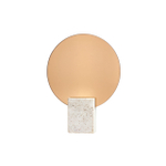 Wellmark Travertine Spiegel - 23x20x4cm - beige SW798067