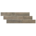 Kerabo Forest wand- en vloertegel - 7.5x30cm - 9mm - Rechthoek - gerectificeerd - Houtlook - Teca mat SW545391