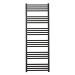 Crosswater MPRO handdoekradiator - 138x48cm - 568 watt - mat zwart SW487356