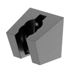 Adema Calypte Handdouchehouder - Gunmetal SW496809