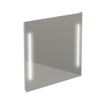 Thebalux Type B spiegel 80x70cm Rechthoek met verlichting led aluminium SW716285