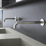 Hotbath Cobber uitloop lengte 25 cm geborsteld nikkel SW73836