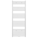 Belrad Handdoekradiator - middenaansluiting - 1800X600mm - 944 Watt - Wit Mat Geborsteld SW1152660