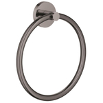 GROHE Essentials Handdoekring - 18cm - rond - hard graphite SW98944