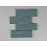 Equipe Cerámicas Kalma wandtegel - 6x18.6cm - Powder Blue glans (blauw) SW1159382