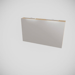 Mondiaz CUBB Spiegelkast - 120x70cm - 2 deuren - Washed Oak (Hout) SW410026