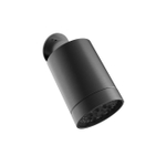 Hotbath Archie Beam Hoofddouche - 3 standen - muurbevestiging - geborsteld gunmetal PVD SW799030