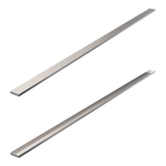 Brauer Tegelinlegrooster - 180x7x6.8cm -vloerflens - omkeerbaar - RVS SW17975