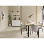 STN Ceramica Flax wand- en vloertegel - 30x60cm - 8.7mm - crème SW890816