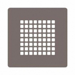 Xenz Soft douchebakafvoer Square cover antraciet SW1002533