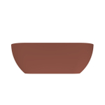 Arcqua Havana Halfvrijstaand Bad - 170x80cm - mat terracotta SW1224191
