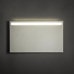 Adema Squared badkamerspiegel 120x70cm met bovenverlichting LED met spiegelverwarming en sensor schakelaar SW238222