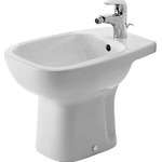 Duravit D Code staand bidet inclusief bevestiging wit 0315122