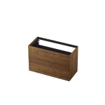 INK P2O Wastafelonderkast - 120x45x65cm - 2 lades - push 2 open - rechte opdekfronten eiken Massief eiken chocolate SW493831