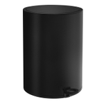 Smedbo Outline Lite pedaalemmer 6ltr soft close Mat Zwart SW1026313