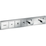 Hansgrohe RainSelect afbouwdeel voor inbouw douchekraan thermostatisch voor 3 functies 52.7x90cm chroom SW358779