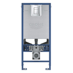 GROHE Rapid SLX Inbouwreservoir 3-in-1 set 113cm chroom met frame SW354319