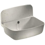 ABU Graniet Uitstortgootsteen B49.5xD34.5cm Kunststof Granit SW112974