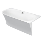 Duravit Cape Cod rechterhoek 190x90x64cm met aangevormd paneel Durasolid A wit 0300897