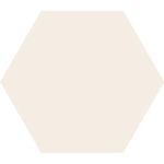 Cifre Ceramica Hexagon Timeless wand- en vloertegel - 15x17cm - 9mm - Zeshoek - Ivoor mat SW476708