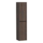 Saniclass Nexxt 160 badkamerkast 160x35x35cm met 2 links- en rechtsdraaiende deuren Hout Black oak SW223432