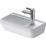 Duravit D-Neo Fonteinbak met wondergliss 40x22x14cm 1 kraangat rechthoek Keramiek Wit SW640443