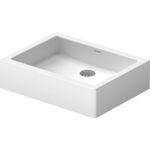 Duravit Vero opzet wastafel 50x38cm zonder overloop wit 0291341