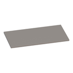 BRAUER Ocean Slim topblad - 80x46x2cm - mat taupe SW445595