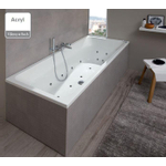 Villeroy en boch combipool just 170x75cm 22jets acryl wit SW444750