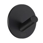 Smedbo Beslagsboden Handdoekhouder - 3x3x2.2cm - zelfklevend - RVS Mat Zwart SW11030