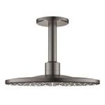 GROHE Rainshower SmartActive 310 Hoofddouche - 31cm - 2 straalsoorten - plafondarm 14.2cm - geborsteld hard graphite SW448247