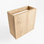 Mondiaz FOWY fonteinonderkast - 50x22x50cm - 1 deur - push to open - softclose - Washed Oak SW1016745
