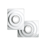 GROHE Surf wc bedieningsplaat enkele spoeling verticaal/horizontaal chroom 0729136