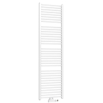 Henrad Oceanus handdoekradiator 141.1x49.5cm 644watt 6 aansluitingen Staal Wit Glans SW149055